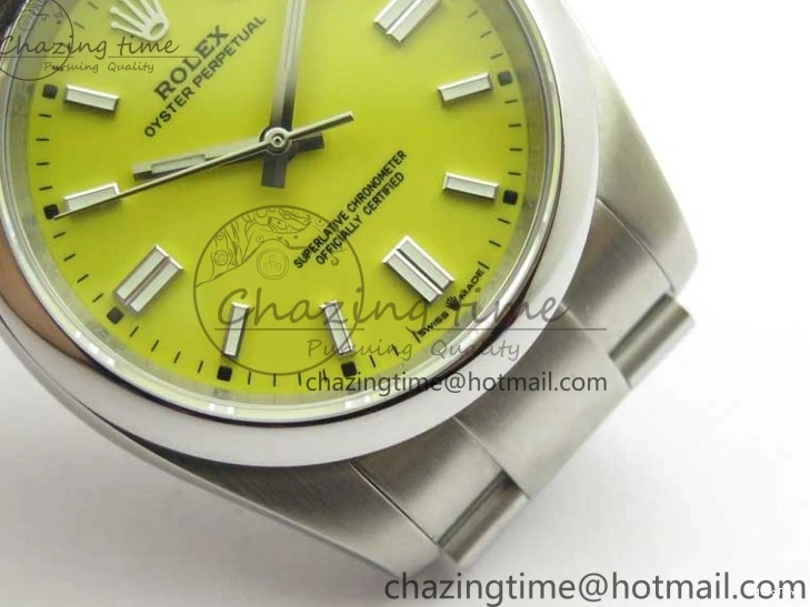 MiroTime 0411 Fashionable Oyster Perpetual 126000 36mm KRF 1:1 Best Edition 904L Steel Yellow Dial A 2729